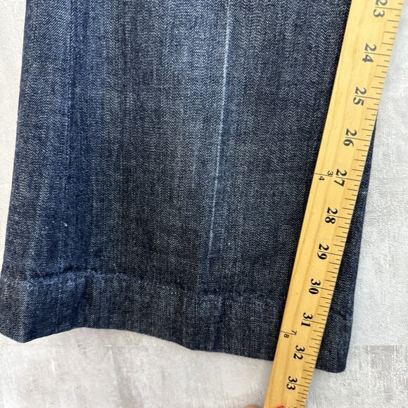 7 Seven For All Mankind Dojo Jeans Womens 27 Flared Swarovski Embellished NWT - Picture 16 of 16